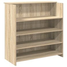 Vidaxl Sprejemna miza sonoma hrast 100x50x103,5 cm inženirski les