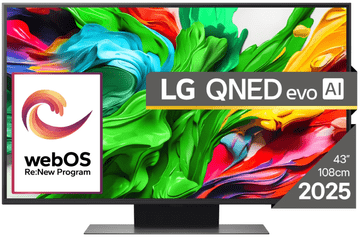 LG QNED86 evo AI televizor, 4K, 109 cm (43QNED86A3C.AEU)