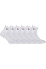 FILA inisex nogavice F9300/6 6 pack, bela, 39/42