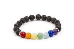 Zapestnica iz perlic iz mineralnih kamnov MINK89/17