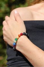 Zapestnica iz perlic iz mineralnih kamnov MINK89/17