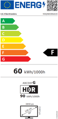 LG QNED86 evo AI televizor, 4K, 127 cm (50QNED86A3C.AEU)