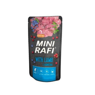 RAFI Rafi mini mokra hrana z jagnjetino 150g