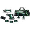 Hikoki KC18DEWHZ set akumulatorskega orodja