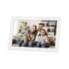 Krüger&Matz Touch digitalni foto okvir FRAMEO Wi-Fi zvočnik 10,1″ bel + APP
