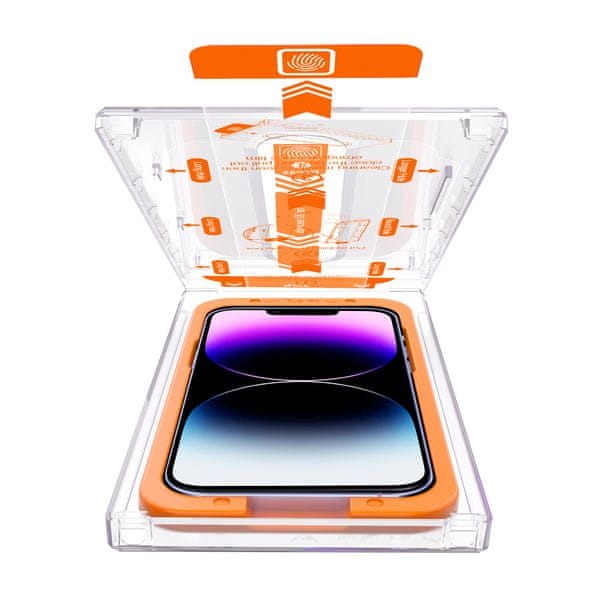   Mobile Origin Spare Glass zaščitno steklo za iPhone 16e/14/13/13 Pro, z aplikatorjem, 2/1