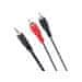 PremiumCord Kabel Jack 3,5 mm-2xCINCH M/M 2 m