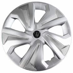 Cappa Pokrov kolesa Makalu 15" 1 kos srebrn 15"