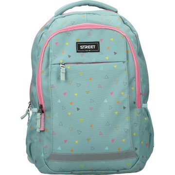 VSE ZA ŠOLO Torba šolska round alfa sprinkle