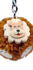 Dvěděti 2Kids Toys Leseni obesek za ključe Pompon Lion