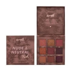 Barry M Nude & Neutral Rich paletka visoko pigmentiranih senčil za oči 13.5 g