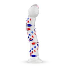 Gildo Steklen dildo z barvnimi pikami