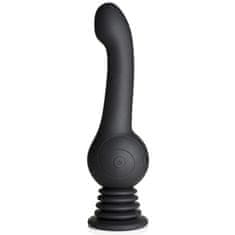Inmi Tresoči silikonski stimulator , črn