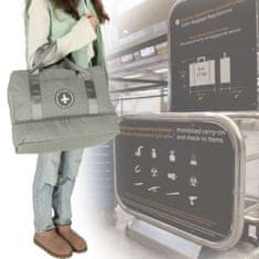 MG Travel Bag potovalna torba, siva