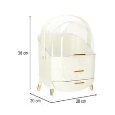 MG Cosmetic Case kozmetični organizator, belo