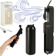 MG Folding Fan ročni ventilator, črna