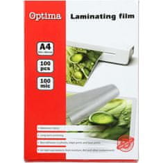 Folija za plastificiranje Optima A4 100my 100/1