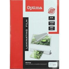 Folija za plastificiranje Optima A4 80my 100/1