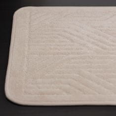 Priresa Kopalniška preproga, Nedrseča podloga, 100% Bombaž, Vpojna podloga (60 x 100 + 50 x 60 cm) | BRAIDBEIGE
