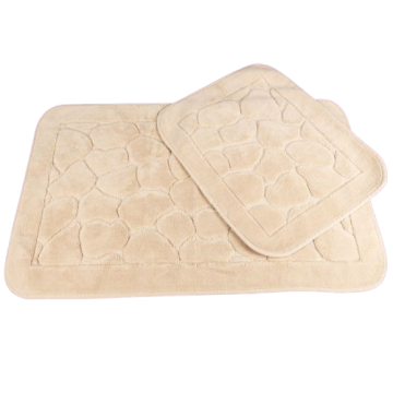 Priresa Kopalniške preproge, Nedrseča podloga, 100% Bombaž, Vpojna podloga (60 x 100 + 50 x 60 cm) | STONECOFFEE