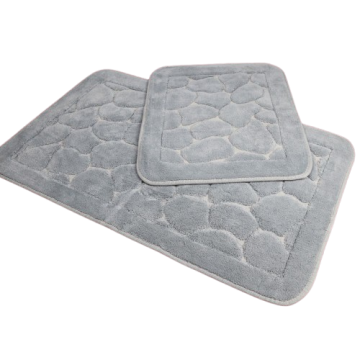 Priresa Kopalniške preproge, Nedrseča podloga, 100% Bombaž, Vpojna podloga (60 x 100 + 50 x 60 cm) | STONEGRAY
