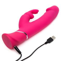 Happy Rabbit Rabbit vibrator Happy Rabbit Dual Density, roza