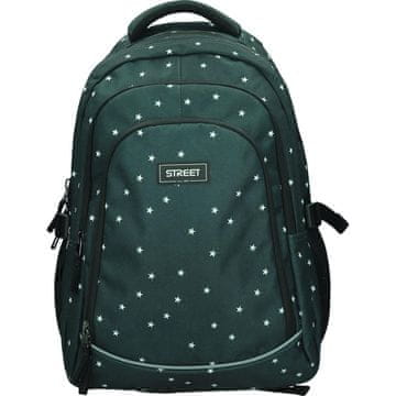 Street Šolski nahrbtnik Round Balance Starry z odsevniki in prsnim pasom