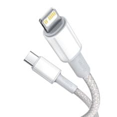 BASEUS USB-C kabel za Lightning Baseus High Density Braided, 20 W, PD, 2 m (bel)