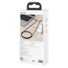 BASEUS USB-C kabel za USB-C Baseus Cafule, 100 W, 1 m (črn)