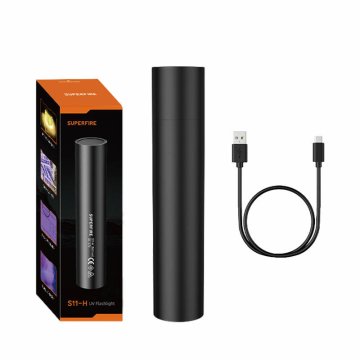 Superfire UV svetilka Superfire S11-H, 365 nm, USB