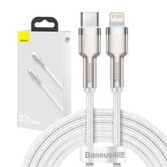 BASEUS USB-C kabel za Lightning Baseus Cafule, PD, 20 W, 2 m (bel)