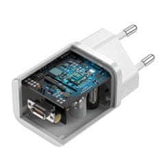 BASEUS Mrežni polnilnik Baseus Super Si Quick Charger 1C 25W (bel)