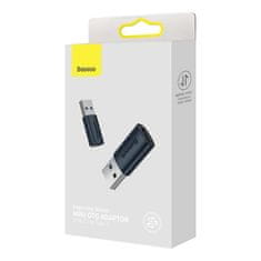 BASEUS USB-A na USB-C adapter Baseus Ingenuity OTG (modra)
