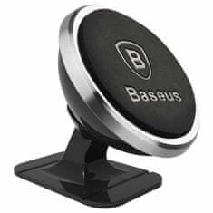 BASEUS Baseus Magnetni avtomobilski držalo za telefon (srebrna)