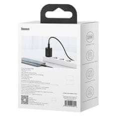 BASEUS Mrežni polnilnik Baseus Super Si Quick Charger 1C 25W (črn)