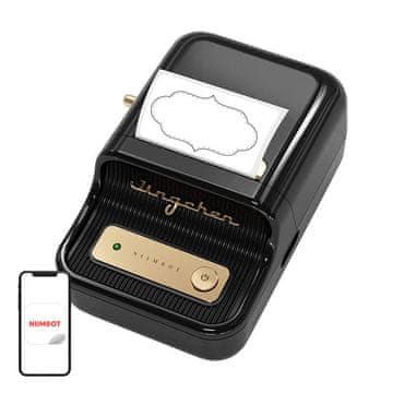 Niimbot Prenosna tiskalnik nalepk Niimbot B21 (črna)