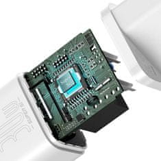 BASEUS Mrežni polnilnik Baseus Super Si Quick Charger 1C 30W (bel)