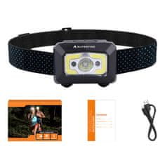 Superfire Čelna svetilka Superfire X30, 340 lm, USB