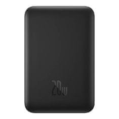 BASEUS Magnetni powerbank Baseus Magnetic Mini 10000mAh, USB-C 20W MagSafe (črn)