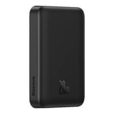 BASEUS Magnetni powerbank Baseus Magnetic Mini 10000mAh, USB-C 20W MagSafe (črn)