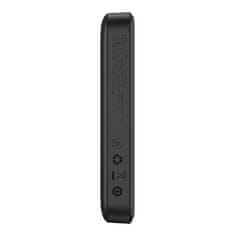 BASEUS Magnetni powerbank Baseus Magnetic Mini 10000mAh, USB-C 20W MagSafe (črn)