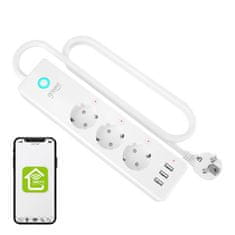 Gosund Inteligentna vtičnica WiFi Gosund P1 PLUS (3x AC schuko, 3x USB-A) Tuya