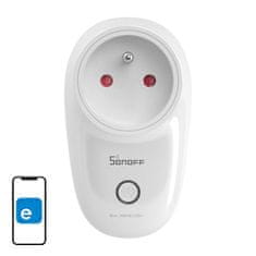 Sonoff Pametna vtičnica WiFi Sonoff S26R2TPE-FR S26 (tip E)