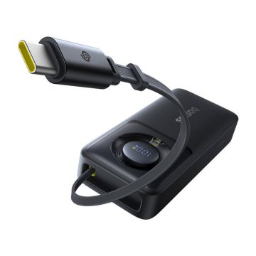 BASEUS Powerbank Baseus OS Free2Pull 10000mAh 30W + kabel (črn)