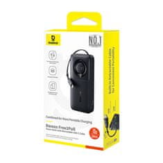 BASEUS Powerbank Baseus OS Free2Pull 10000mAh 30W + kabel (črn)
