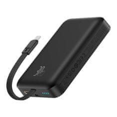 BASEUS Magnetni powerbank Baseus Magnetic Mini 10000mAh, USB-C 30W MagSafe (črn)