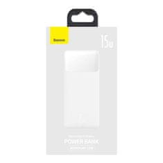 BASEUS Powerbank Baseus Bipow 30000mAh, 2xUSB, USB-C, 15W (bela)