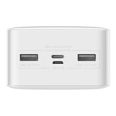 BASEUS Powerbank Baseus Bipow 30000mAh, 2xUSB, USB-C, 15W (bela)