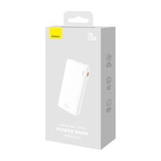 BASEUS Powerbank Baseus Airpow 10000mAh 20W (bela)