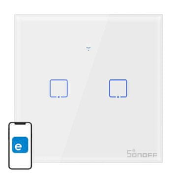 Sonoff 2-kanalni Wi-Fi stikalo SONOFF TX T0